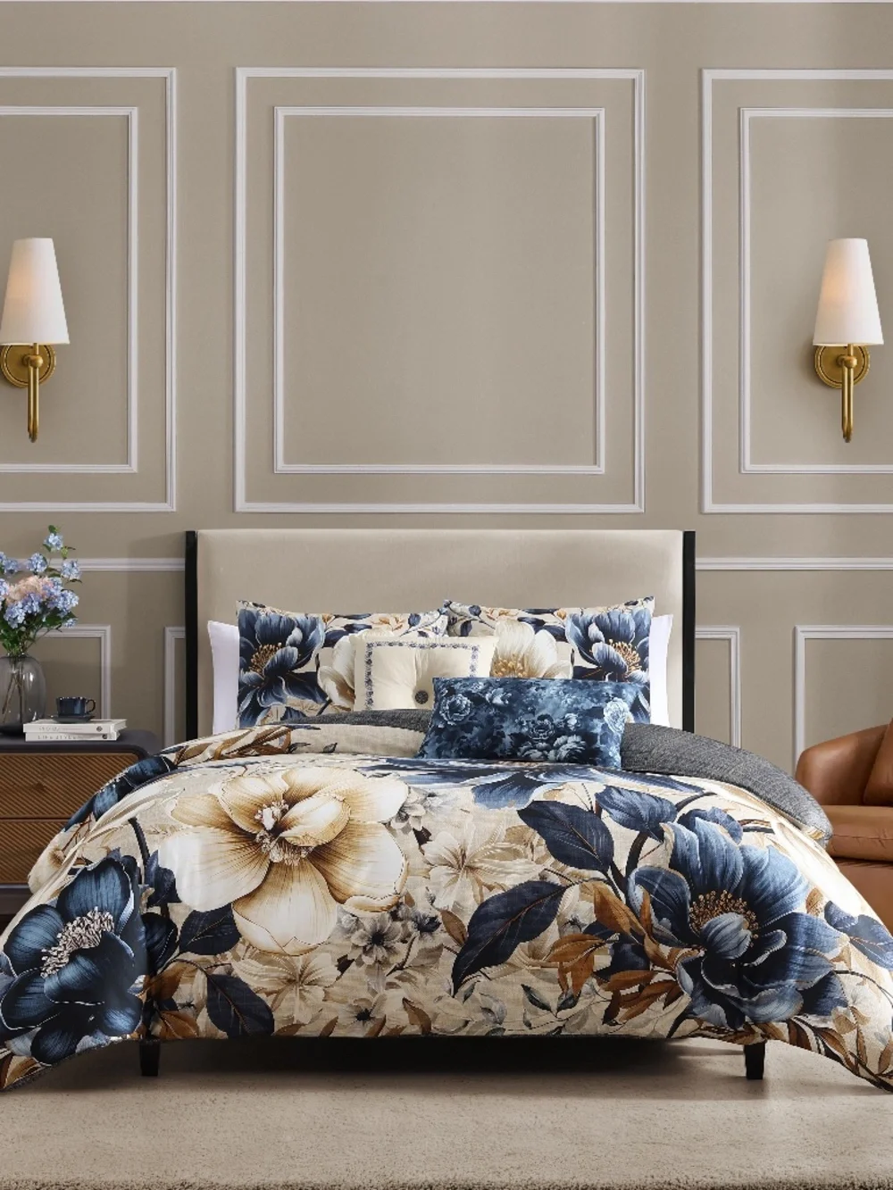 Bebejan English Manor Reversible King Comforter Set